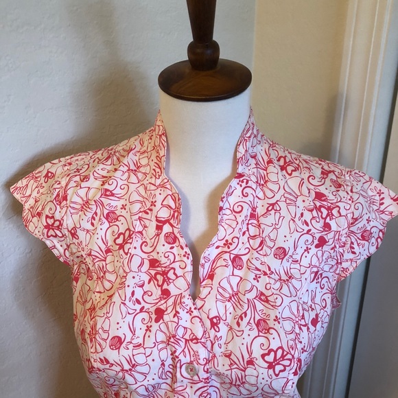Lilly Pulitzer Bubba Print Shirt - Picture 2 of 5